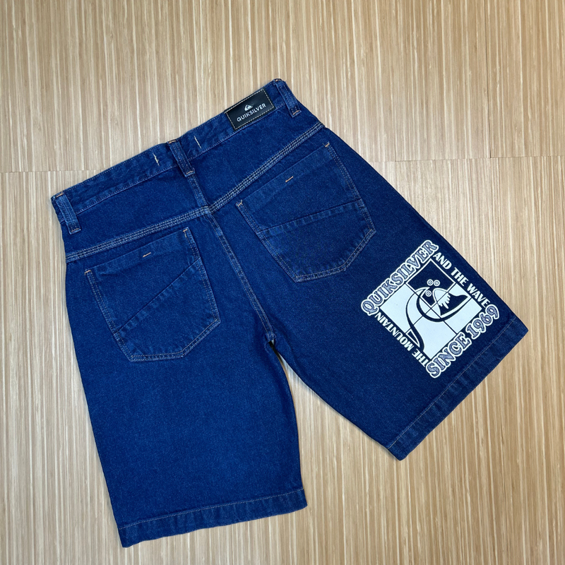 Bermuda Jeans Balão
