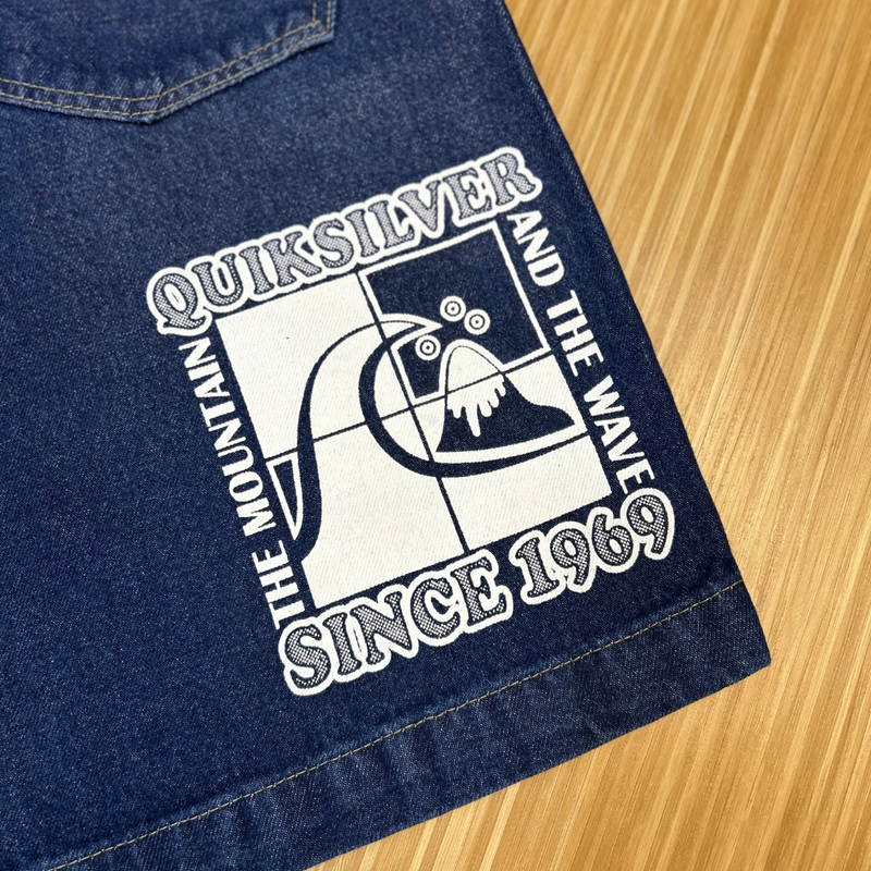Bermuda Jeans Balão