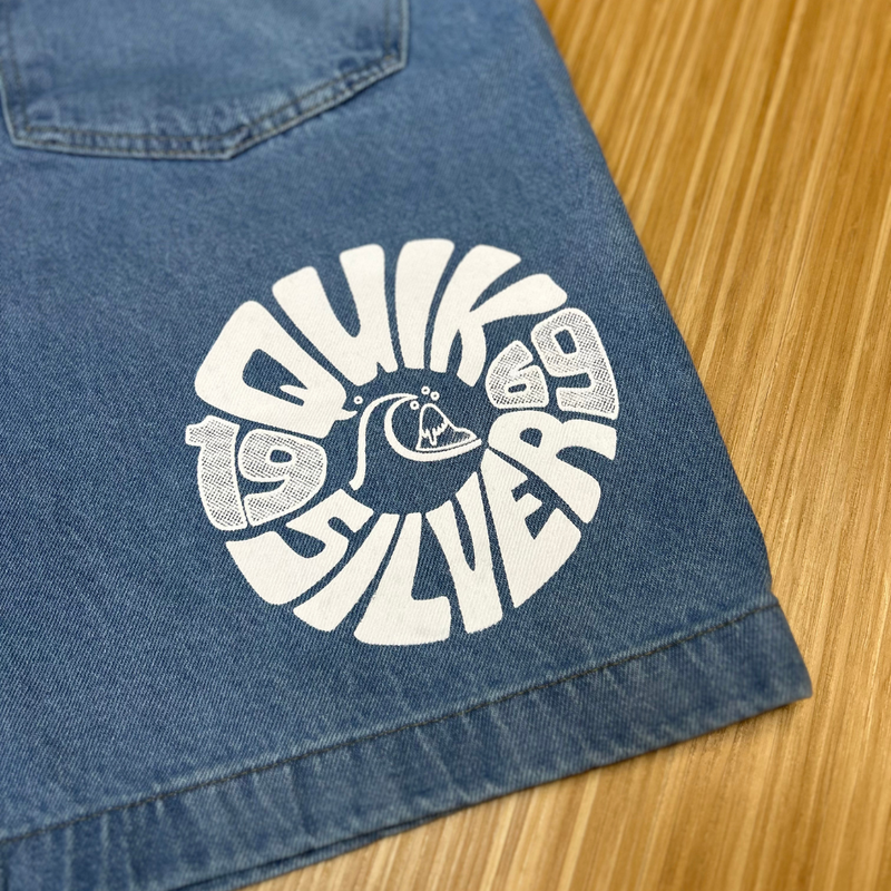 Bermuda Jeans Balão