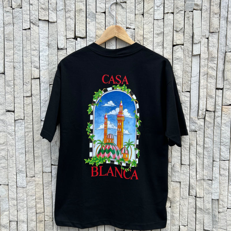 Camiseta Oversized Casa Blanca