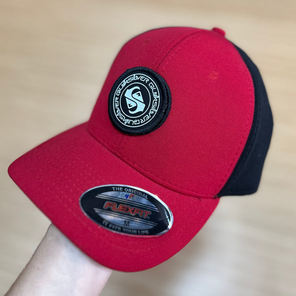 Boné Quik Vermelho e Preto